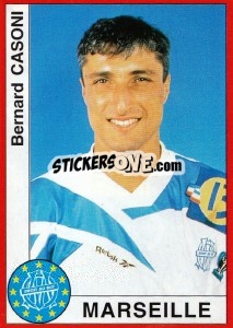 Sticker Bernard Casoni - FOOT 1994-1995 - Panini