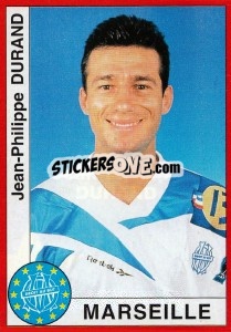 Figurina Jean-Philippe Durand - FOOT 1994-1995 - Panini