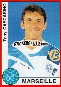 Figurina Tony Cascarino - FOOT 1994-1995 - Panini