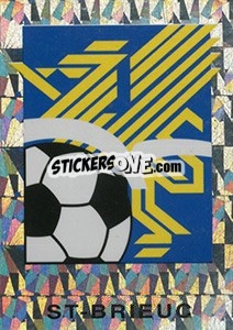 Figurina Ecusson - FOOT 1994-1995 n. 386 - Panini
