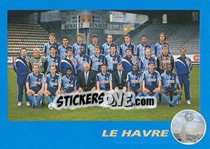 Sticker Équipe - FOOT 1995-1996 - Panini