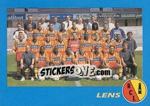 Sticker Équipe - FOOT 1995-1996 n. 8 - Panini