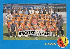 Sticker Équipe - FOOT 1995-1996 - Panini