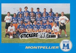 Sticker Équipe - FOOT 1995-1996 - Panini