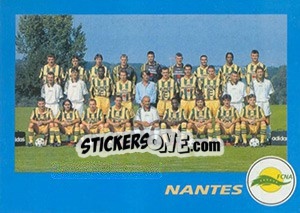 Sticker Équipe - FOOT 1995-1996 - Panini