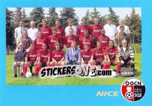 Sticker Équipe - FOOT 1995-1996 n. 16 - Panini