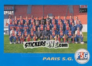 Sticker Équipe - FOOT 1995-1996 n. 17 - Panini