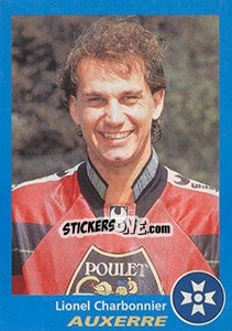 Sticker Lionel Charbonnier - FOOT 1995-1996 - Panini