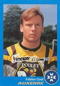Sticker Fabien Cool - FOOT 1995-1996 n. 22 - Panini