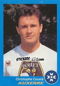 Cromo Christophe Cocard - FOOT 1995-1996 - Panini