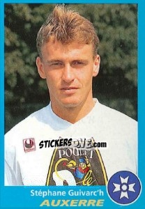Figurina Stéphane Guivarc'h - FOOT 1995-1996 n. 33 - Panini