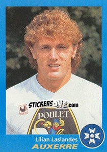 Figurina Lilian Laslandes - FOOT 1995-1996 n. 35 - Panini
