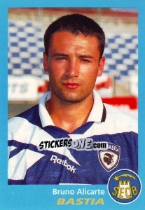 Sticker Bruno Alicarte - FOOT 1995-1996 - Panini