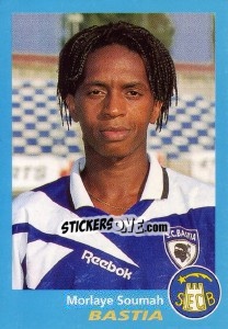 Figurina Morlaye Soumah - FOOT 1995-1996 - Panini