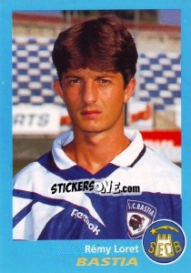 Sticker Rémy Loret - FOOT 1995-1996 - Panini