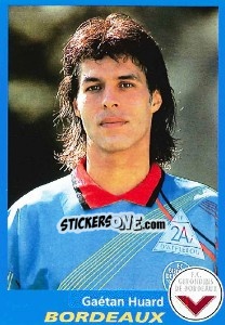 Sticker Gaétan Huard - FOOT 1995-1996 n. 53 - Panini