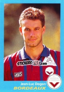 Sticker Jean-Luc Dogon - FOOT 1995-1996 - Panini