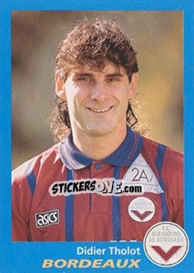 Sticker Didier Tholot - FOOT 1995-1996 n. 65 - Panini
