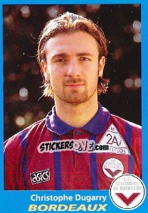 Figurina Christophe Dugarry - FOOT 1995-1996 - Panini