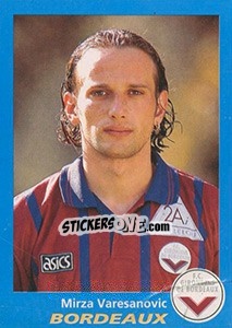 Cromo Mirza Varesanovic - FOOT 1995-1996 - Panini