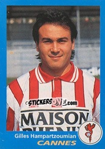 Sticker Gilles Hampartzoumian - FOOT 1995-1996 n. 73 - Panini