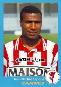 Figurina Jean-Michel Capoue - FOOT 1995-1996 n. 75 - Panini