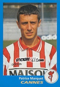 Cromo Patrice Marquet - FOOT 1995-1996 n. 79 - Panini