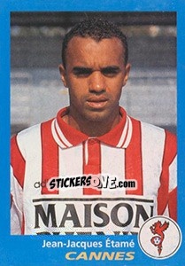 Cromo Jean-Jacques Étamé - FOOT 1995-1996 n. 81 - Panini