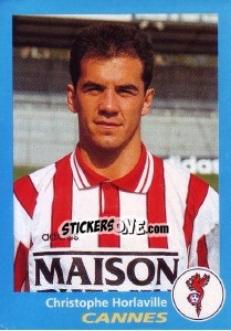 Figurina Christophe Horlaville - FOOT 1995-1996 n. 82 - Panini