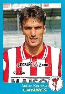 Figurina Ardian Kozniku - FOOT 1995-1996 - Panini