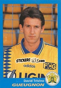 Sticker David Trivino - FOOT 1995-1996 - Panini