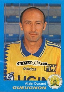 Sticker Alain Durand - FOOT 1995-1996 - Panini