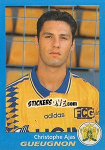 Cromo Christophe Ajas - FOOT 1995-1996 - Panini