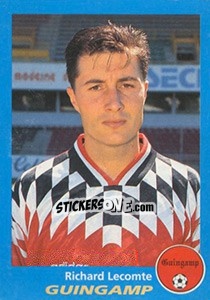Sticker Richard Lecomte - FOOT 1995-1996 n. 104 - Panini