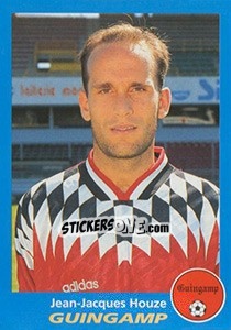 Sticker Jean-Jacques Houze - FOOT 1995-1996 - Panini