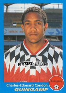 Cromo Charles-Edouard Coridon - FOOT 1995-1996 n. 110 - Panini