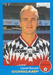 Sticker Lionel Rouxel - FOOT 1995-1996 n. 114 - Panini