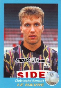 Figurina Christophe Revault - FOOT 1995-1996 - Panini