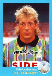 Figurina Fabrice Bruneau - FOOT 1995-1996 n. 118 - Panini