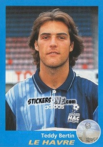 Sticker Teddy Bertin - FOOT 1995-1996 n. 124 - Panini