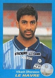 Sticker Vikash Dhorasoo - FOOT 1995-1996 n. 125 - Panini