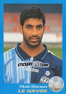 Figurina Vikash Dhorasoo - FOOT 1995-1996 - Panini