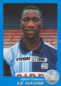 Sticker Djibril Diawara - FOOT 1995-1996 n. 126 - Panini