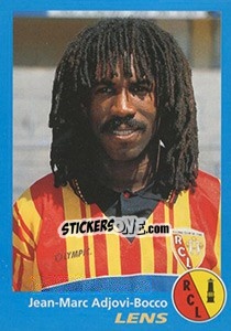 Sticker Jean-Marc Adjovi-Bocco - FOOT 1995-1996 - Panini