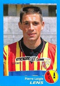 Sticker Pierre Laigle - FOOT 1995-1996 n. 142 - Panini