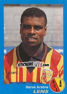 Sticker Hervé Arsène - FOOT 1995-1996 - Panini