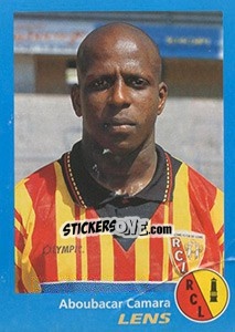 Sticker Aboubacar Camara - FOOT 1995-1996 n. 147 - Panini
