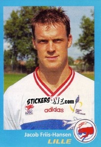 Sticker Jacob Friis-Hansen - FOOT 1995-1996 - Panini