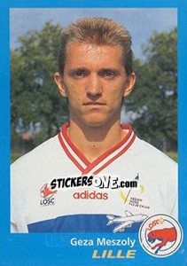 Figurina Geza Meszoly - FOOT 1995-1996 n. 152 - Panini