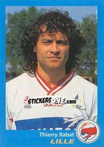 Cromo Thierry Rabat - FOOT 1995-1996 n. 153 - Panini